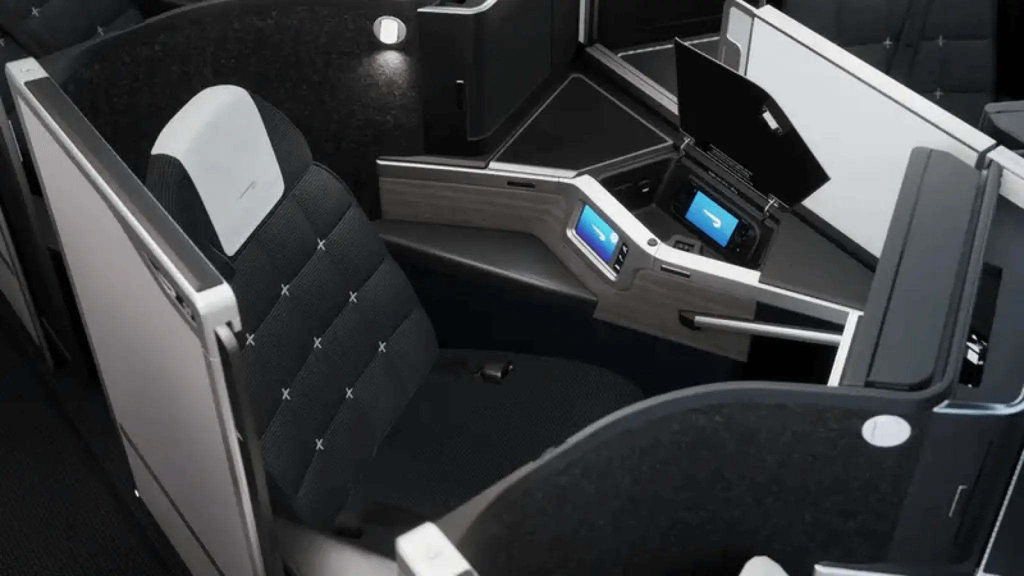 British Airways business class cabin